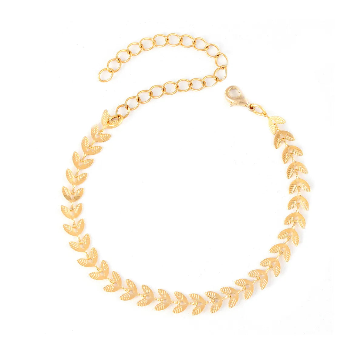 Simple Style Leaf Bracelet