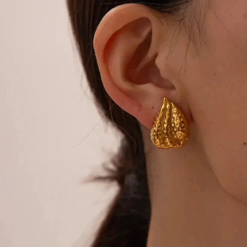Hammered Hoops