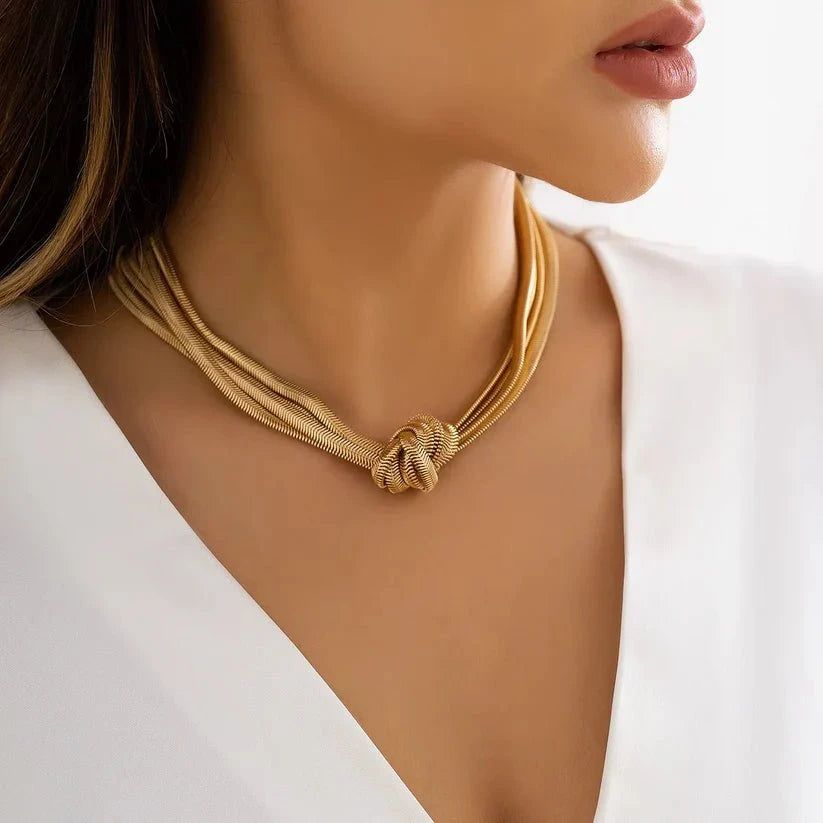 Iron Plating Necklace