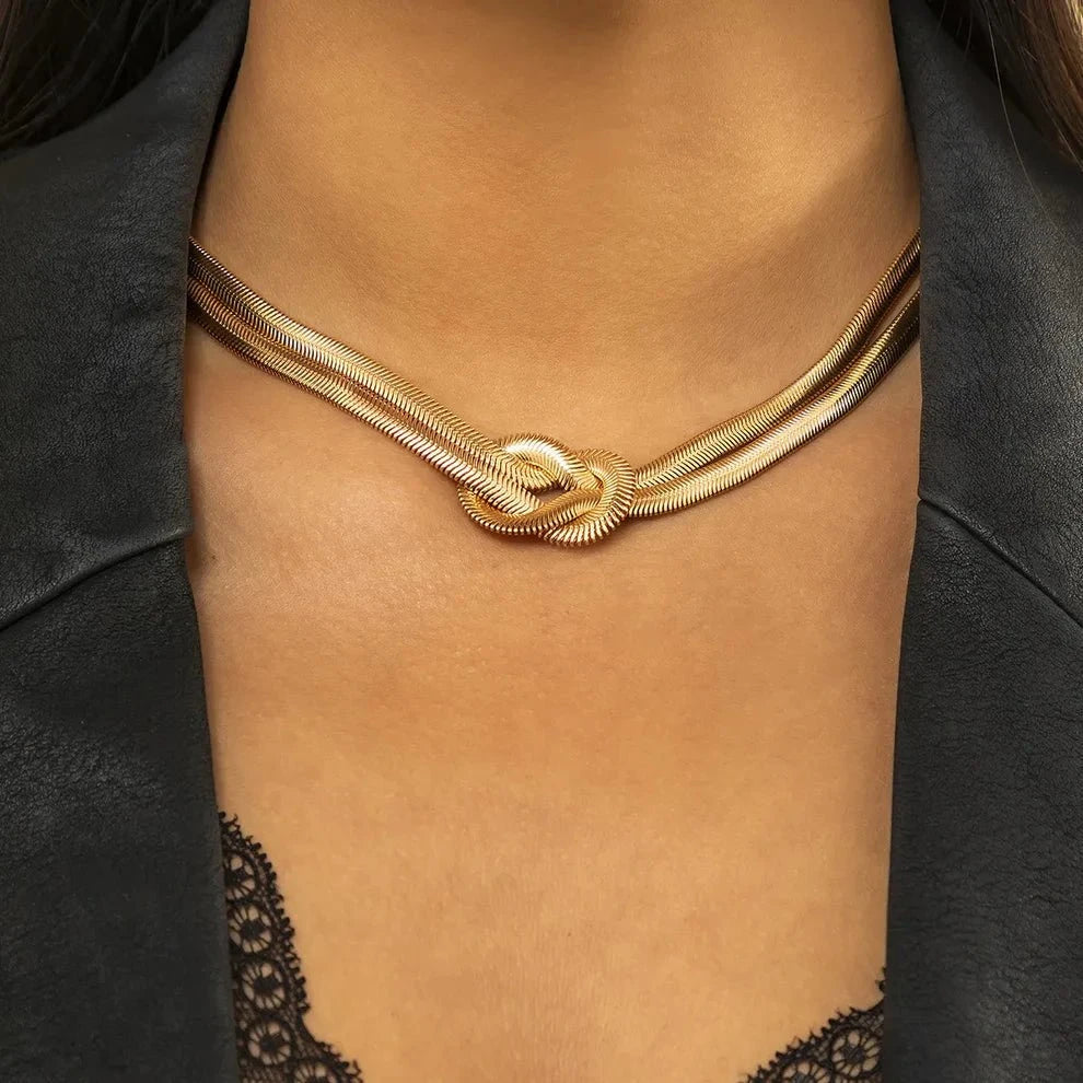 Iron Plating Necklace
