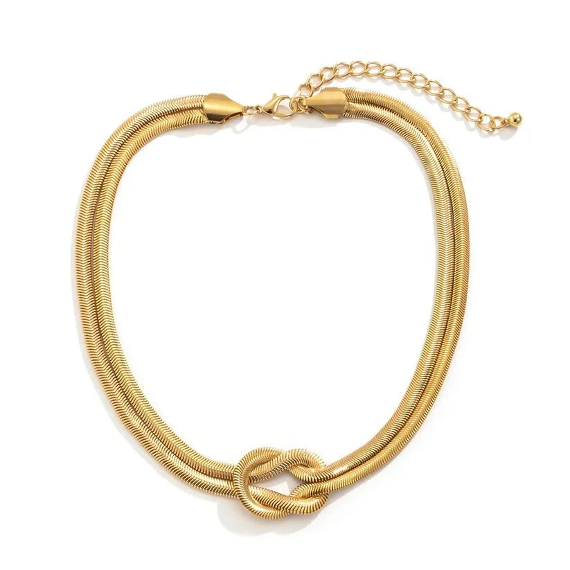 Iron Plating Necklace