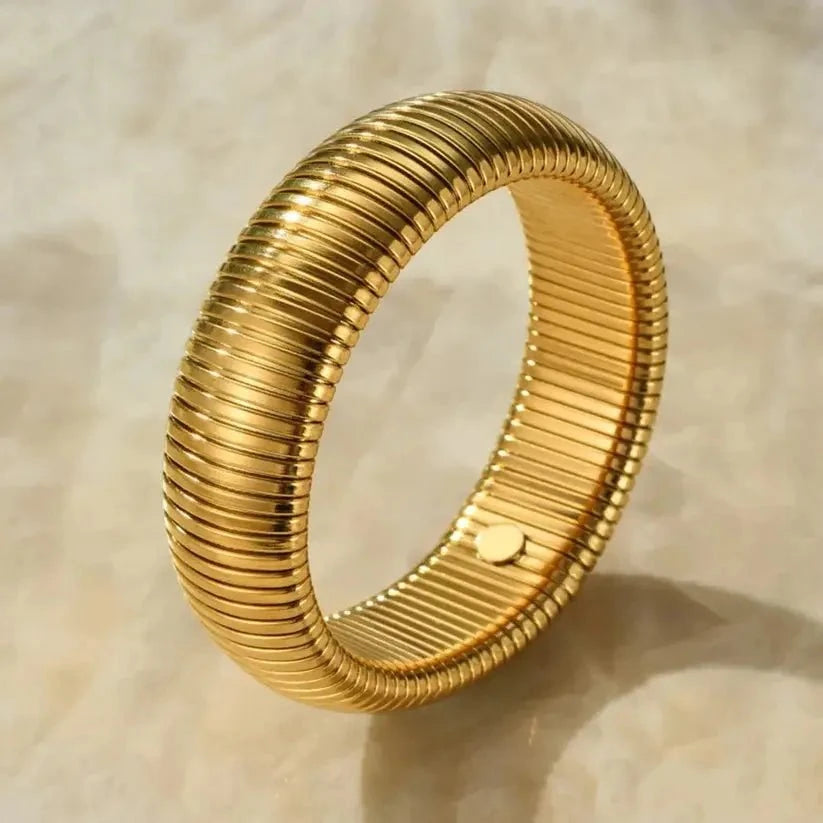Retro Steel Bangle