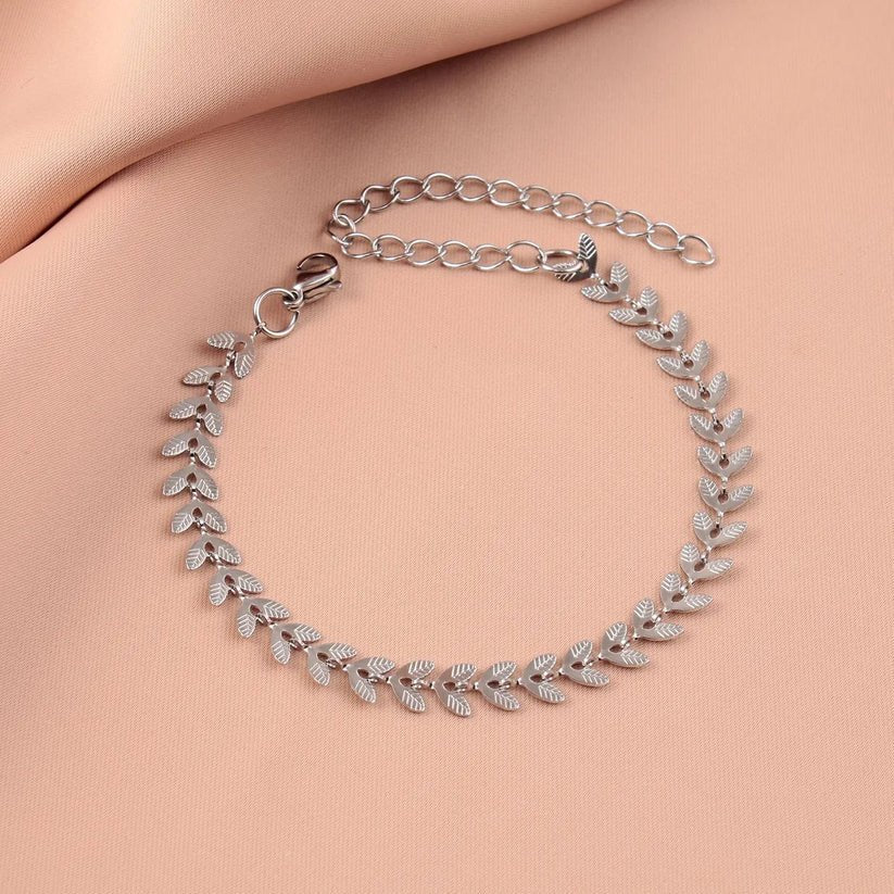 Simple Style Leaf Bracelet
